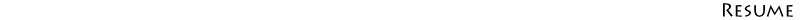 Resumé